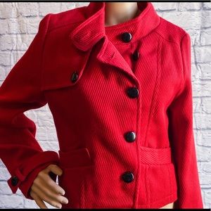 Arden B - Women’s Red tailored Coat
